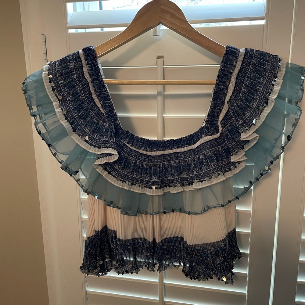 Anthropologie top size medium.